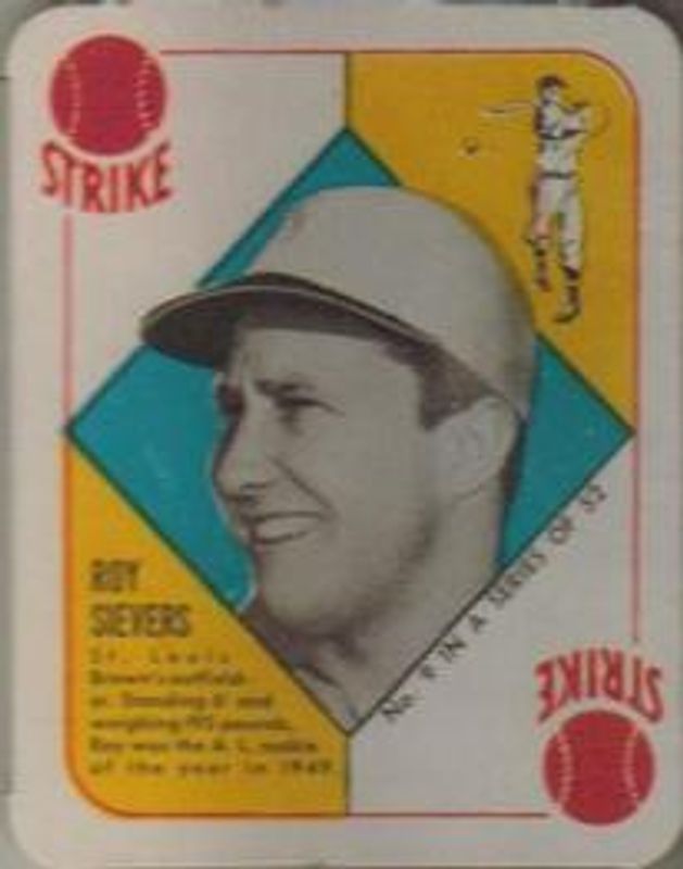 1951 Red Backs #9 Base