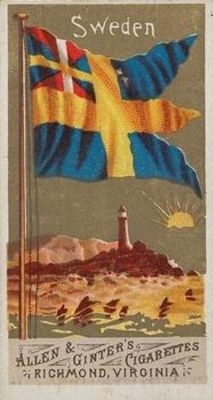 1887 Flags of All Nations (N9) Base