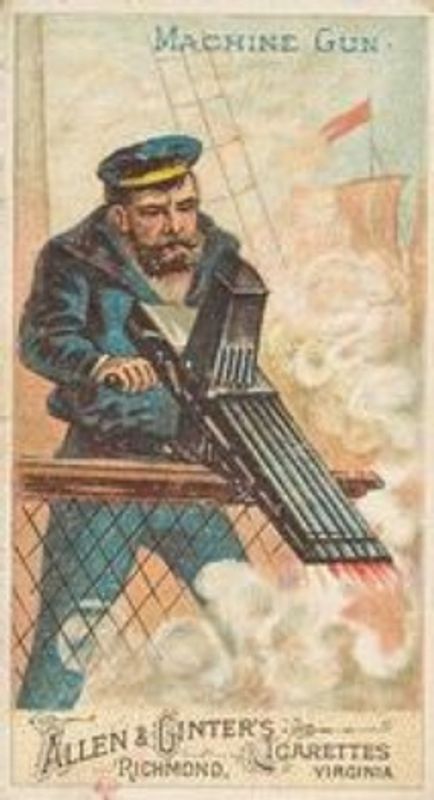 Machine Gun 1887 Arms of All Nations (N3) Base RAW