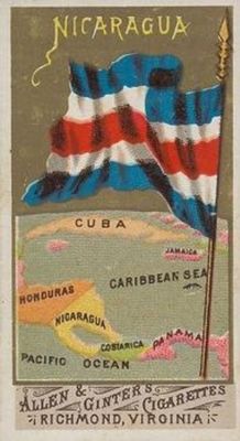 1887 Flags of All Nations (N9) Base