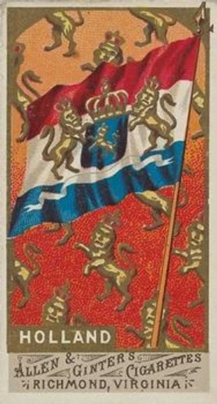 Holland 1887 Flags of All Nations (N9) Base RAW