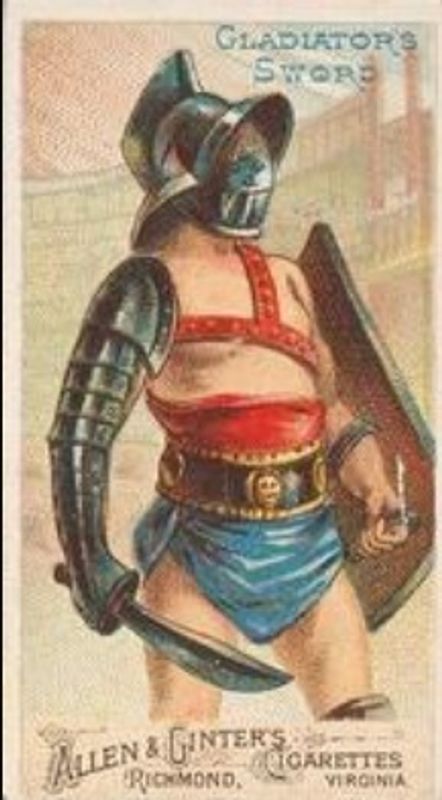 Gladiators Sword 1887 Arms of All Nations (N3) Base RAW