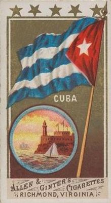 1887 Flags of All Nations (N9) Base