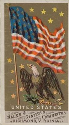 1887 Flags of All Nations (N9) Base