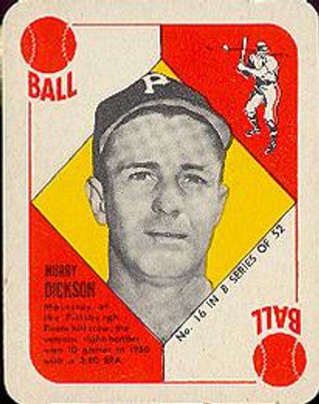 1951 Blue Backs #16 Base