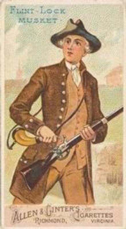 Flint-Lock Musket 1887 Arms of All Nations (N3) Base RAW