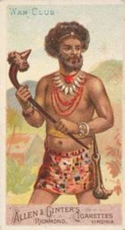War Club 1887 Arms of All Nations (N3) Base RAW