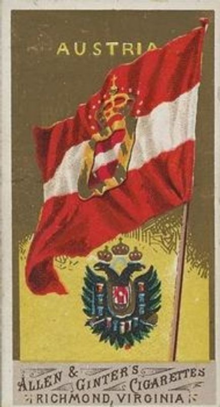 1887 Flags of All Nations (N9) Base