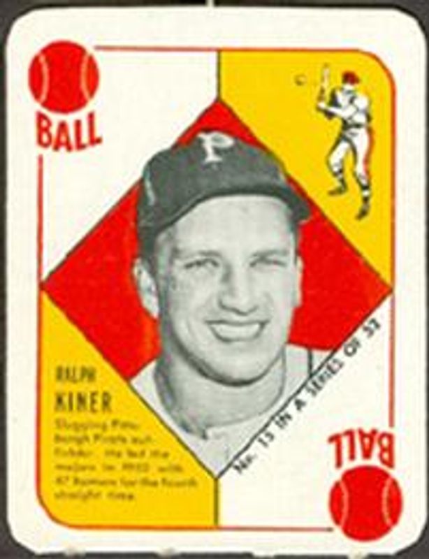 1951 Red Backs #15 Base