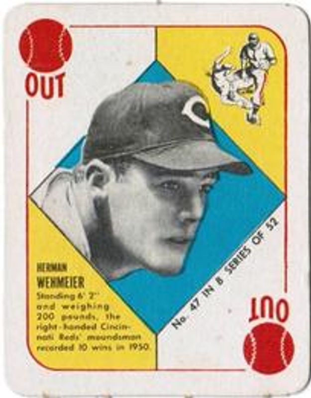 1951 Blue Backs #47 Base