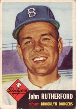 Johnny Rutherford Baseball Cards Price Guide - Sports Card Investor
