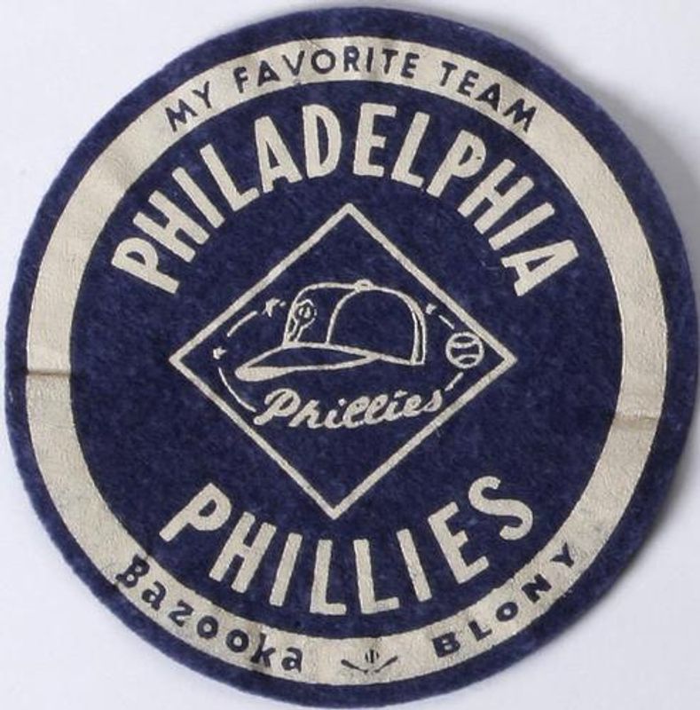 1958 Topps Felt Team Emblems