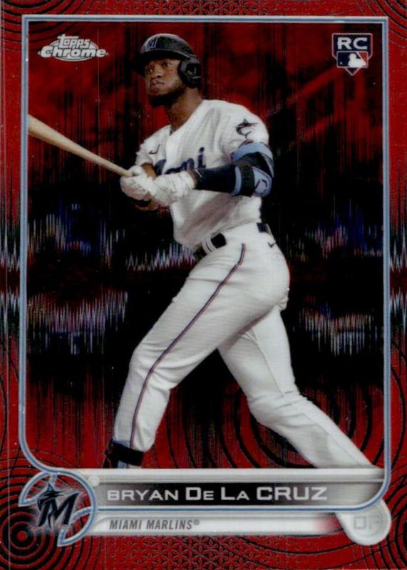 2022 Topps Chrome Sonic #216 Red & Black Sonic Pulse Refractor /5