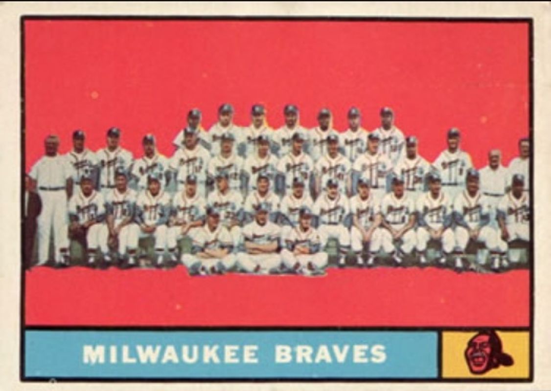 1961 Topps #463b Base
