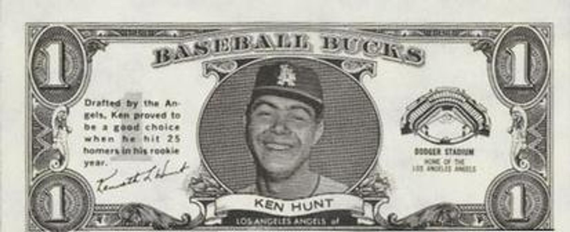 1962 Topps Baseball Bucks Base