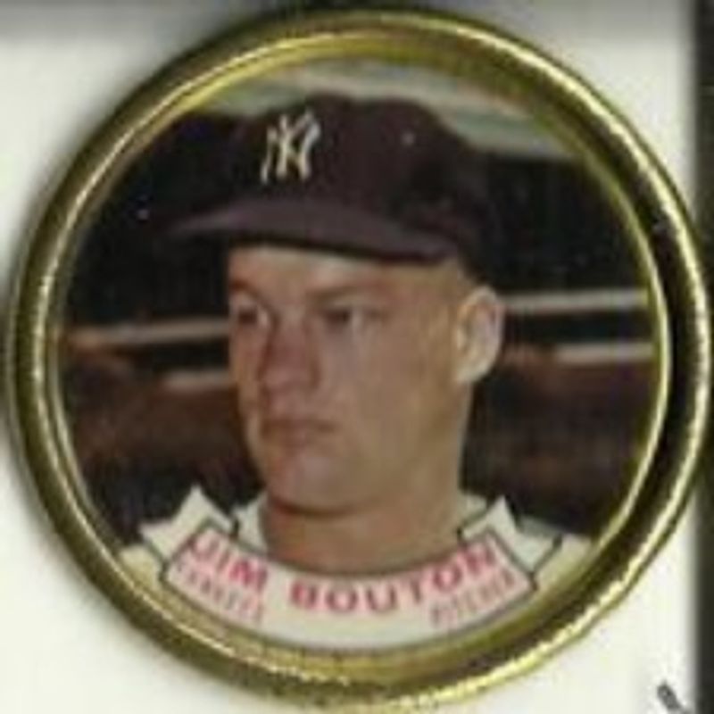 Jim Bouton 1964 Topps #4 Coins RAW