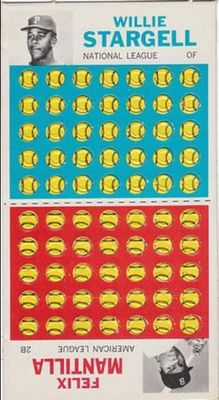 1966 Topps Punch-Outs Base