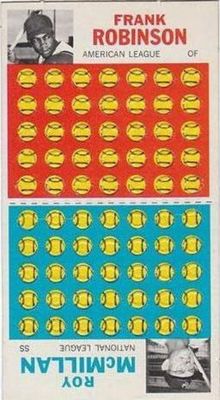 1966 Topps Punch-Outs Base