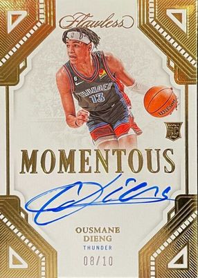 2022 Flawless #MA-OMD Momentous Autographs - Gold /10