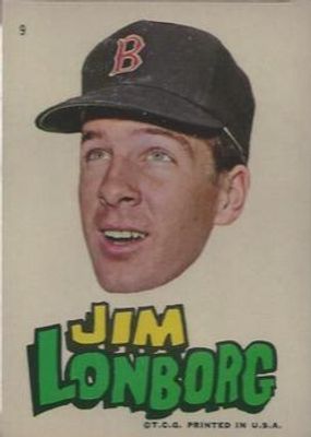 1967 Stickers Boston Red Sox #9 Base
