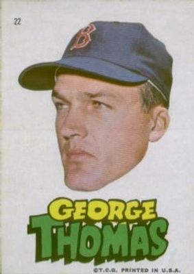 1967 Stickers Boston Red Sox #22 Base