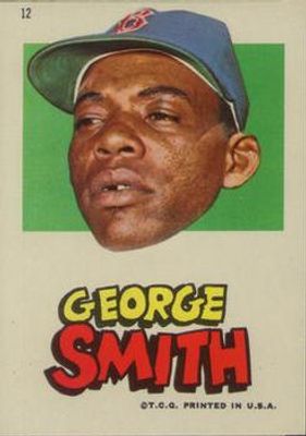 1967 Stickers Boston Red Sox #12 Base
