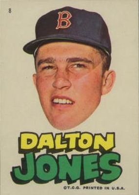 1967 Stickers Boston Red Sox #8 Base