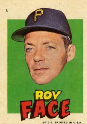 1967 Stickers Pittsburgh Pirates #8 Base