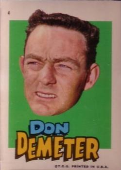 Don Demeter 1967 Stickers Boston Red Sox #4 Base Price Guide - Sports ...