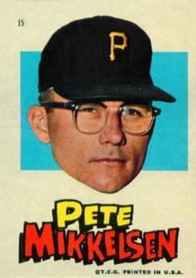 1967 Stickers Pittsburgh Pirates #15 Base