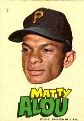1967 Stickers Pittsburgh Pirates #2 Base