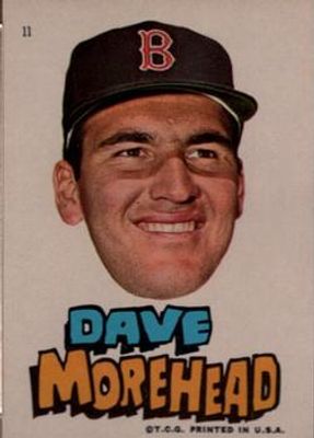 1967 Stickers Boston Red Sox #11 Base