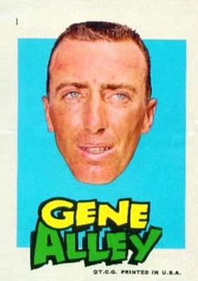 1967 Stickers Pittsburgh Pirates #1 Base