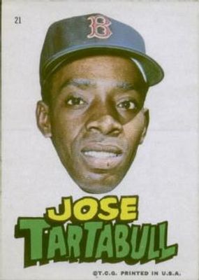 1967 Stickers Boston Red Sox #21 Base