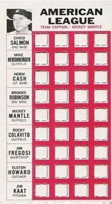 1967 Punch-Outs Base