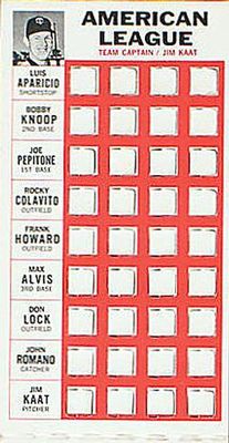 1967 Punch-Outs Base