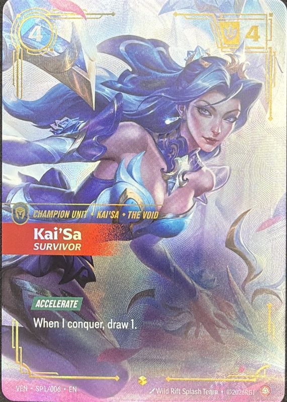 Kai'Sa - Survivor Riftbound Cards Price Guide - Sports Card Investor