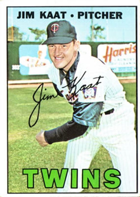 Jim Kaat 1967 Topps #300 Base RAW