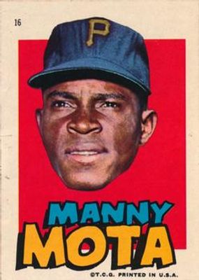 1967 Stickers Pittsburgh Pirates #16 Base