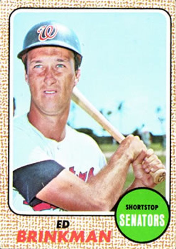 1968 Topps #49a Base