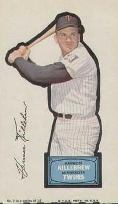 1968 Action All-Star Stickers #2 Base