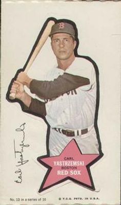1968 Action All-Star Stickers #13 Base