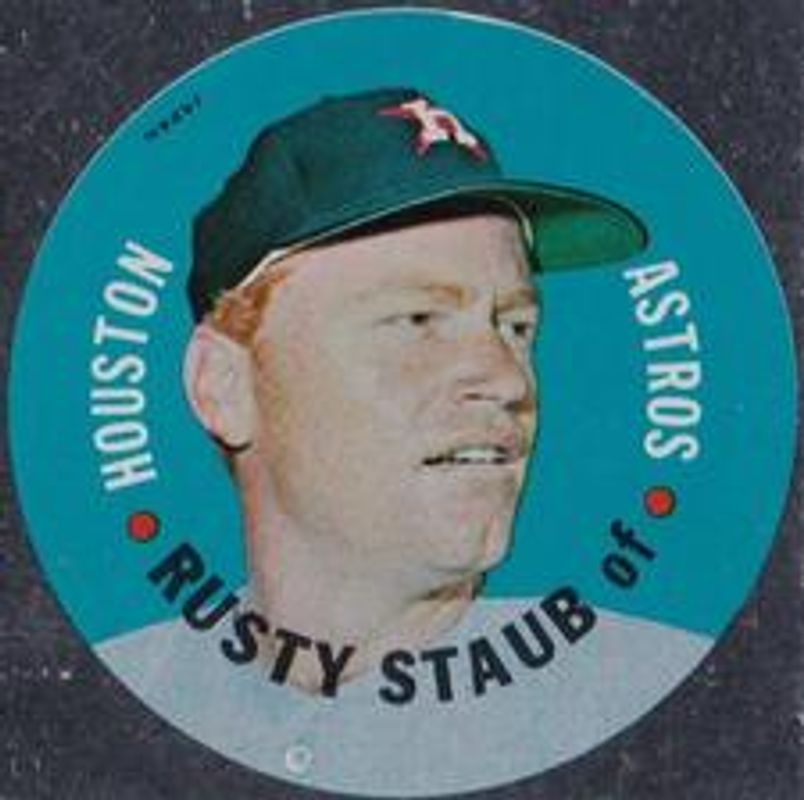 1968 Topps Test Discs Base