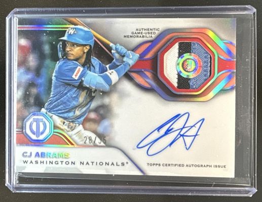 2026 Topps Tribute #APA-CA Autographs Patches