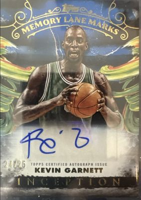 2024 Topps Inception #MLM-KG Memory Lane Marks - Blue /25