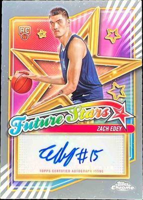 2024 Topps Chrome #FSA-ZE Future Stars Autographs