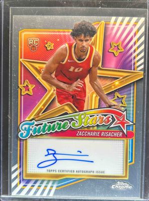 2024 Topps Chrome #FSA-ZR Future Stars Autographs