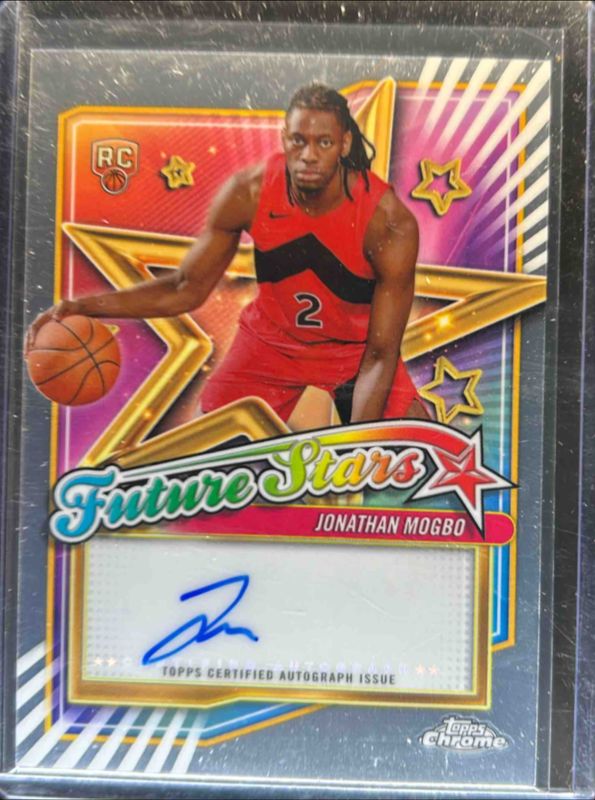 Jonathan Mogbo 2024 Topps Chrome #FSA-JM Future Stars Autographs RAW