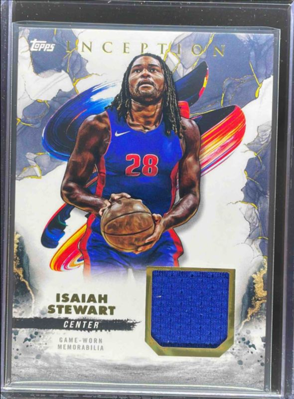 Isaiah Stewart 2024 Topps Inception #REC-IS Relic RAW