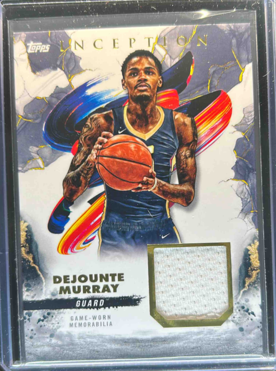 Dejounte Murray 2024 Topps Inception #REC-DM Relic Price Guide
